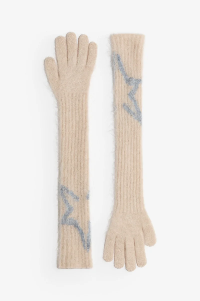 H&M Mohair-blend gloves